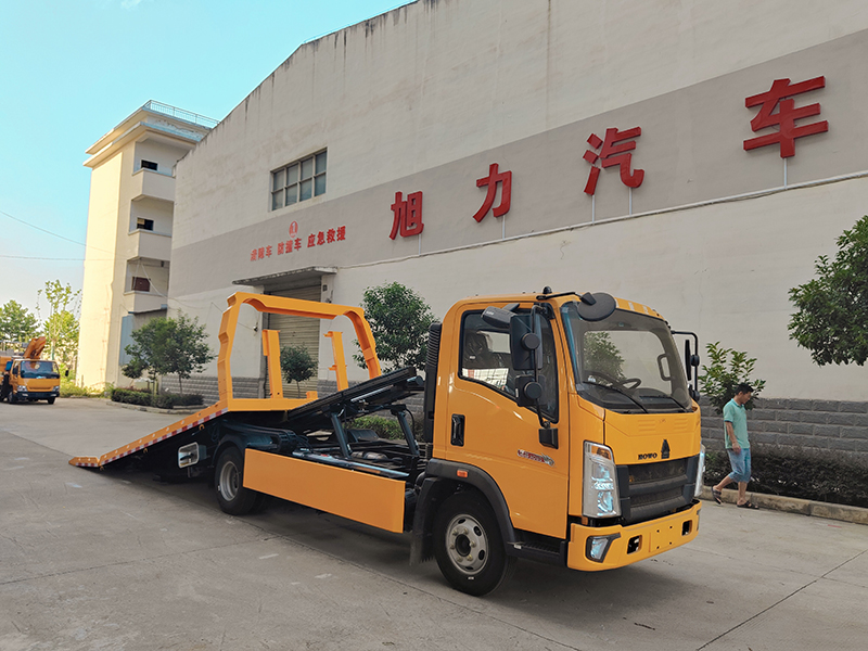 國六藍(lán)牌重汽豪沃悍將清障車（重載型）