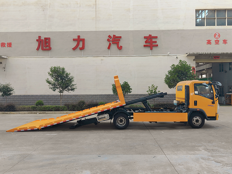國六藍(lán)牌重汽豪沃悍將清障車（重載型）